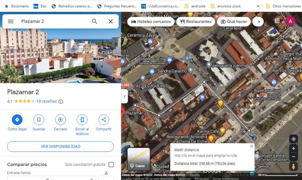 1 Hab, Confort 4 Plazas A 180M Playa, Plazamarcentro 2 Торе дел Мар Екстериор снимка